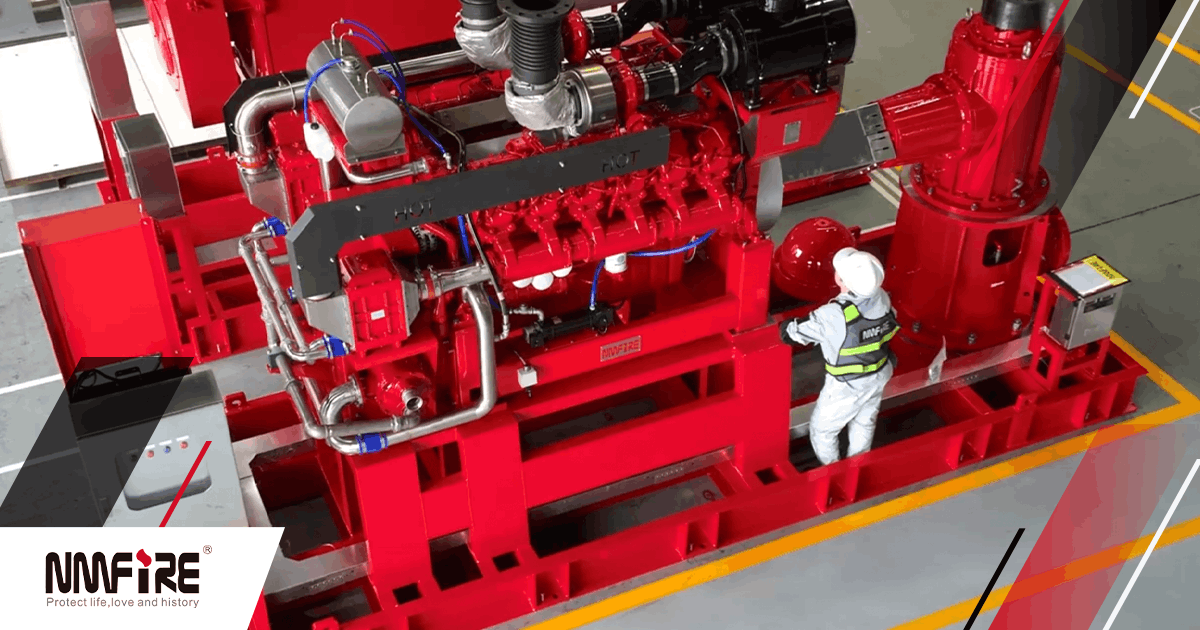 Bombas contra incendios de turbina vertical NMFIRE instaladas para el proyecto del Terminal Portuario de Morebaya en Guinea, África
