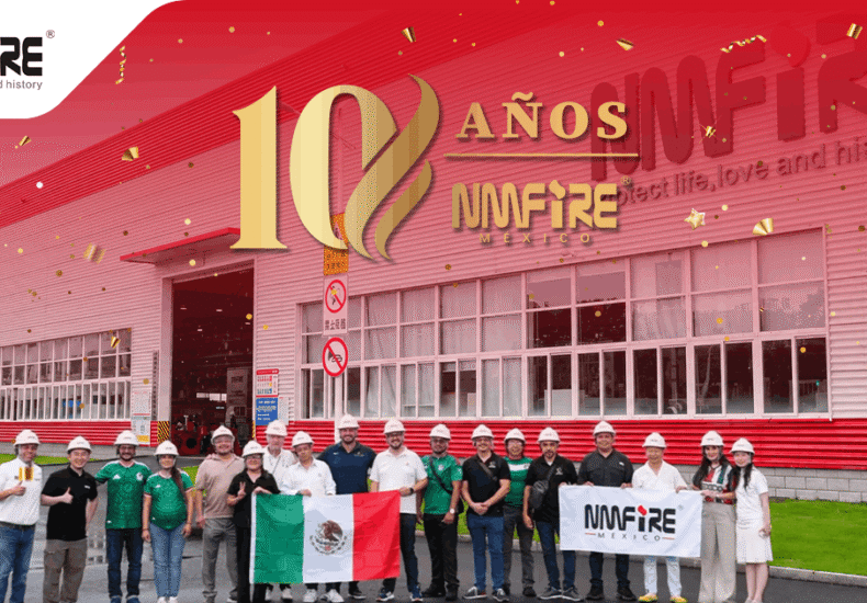 NMFIRE México celebra 10 años de trayectoria en la industria de protección contra incendios