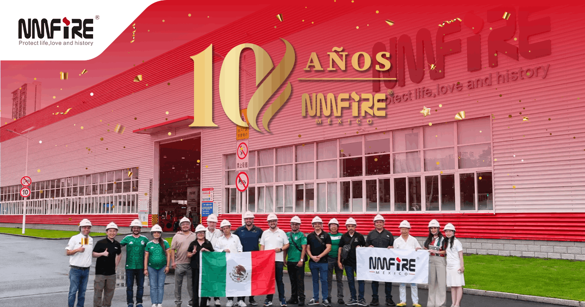 NMFIRE México celebra 10 años de trayectoria en la industria de protección contra incendios