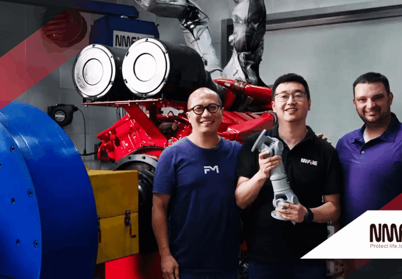 Eje de conexión flexible NMFIRE con certificaciones UL Listed y FM Approved